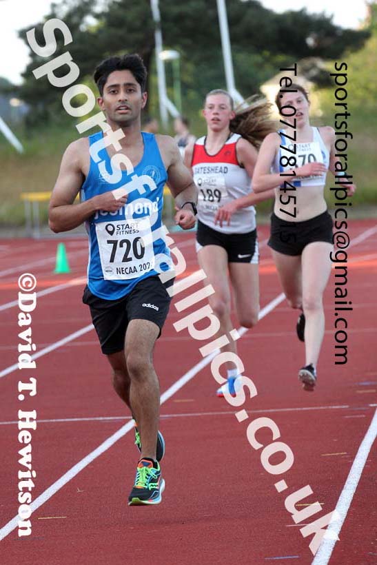 3000 metres, 2021 North East Grand Prix No.4, Monkton, Wednesday, June 30th. Photo: David T. Hewitson/Sports for All Pics